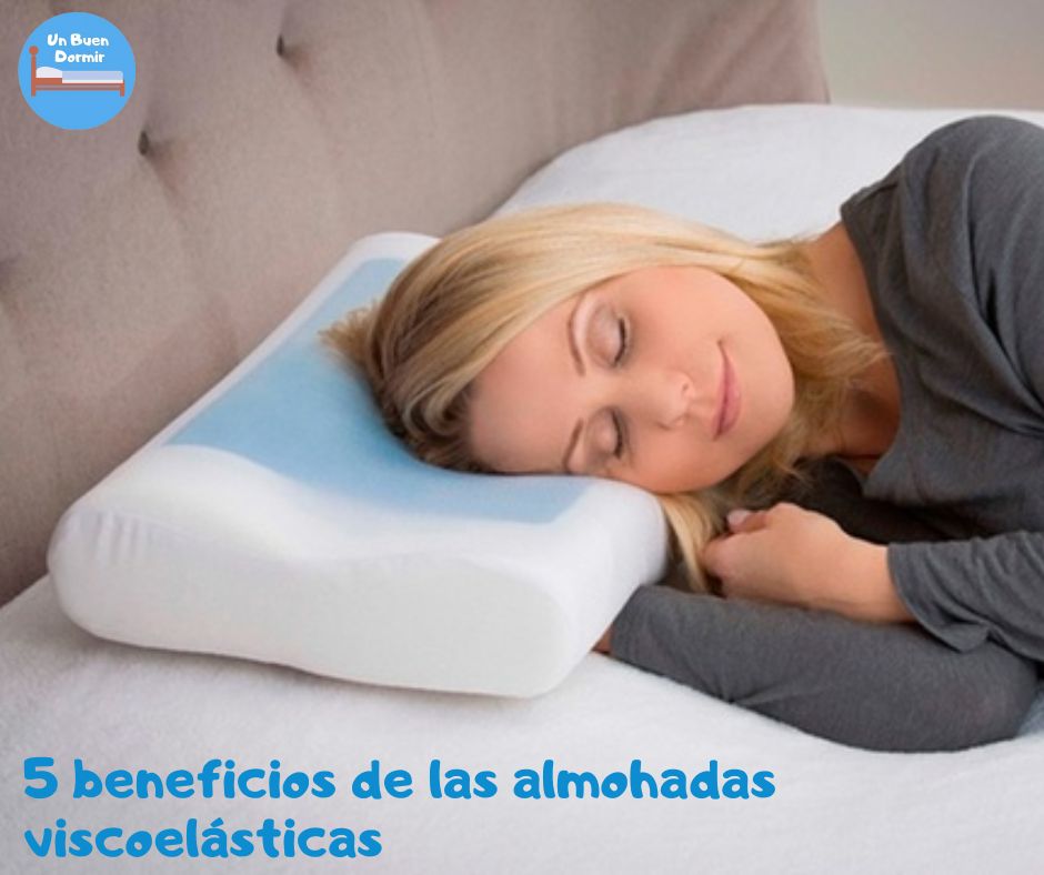 5 beneficios de almohadas de espuma viscoelástica